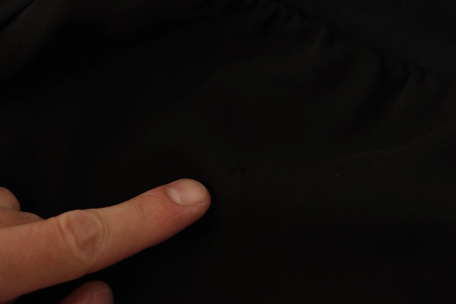 GF Ferre Schwarzer Lyocell trägerloser gerader Hosen-Overall