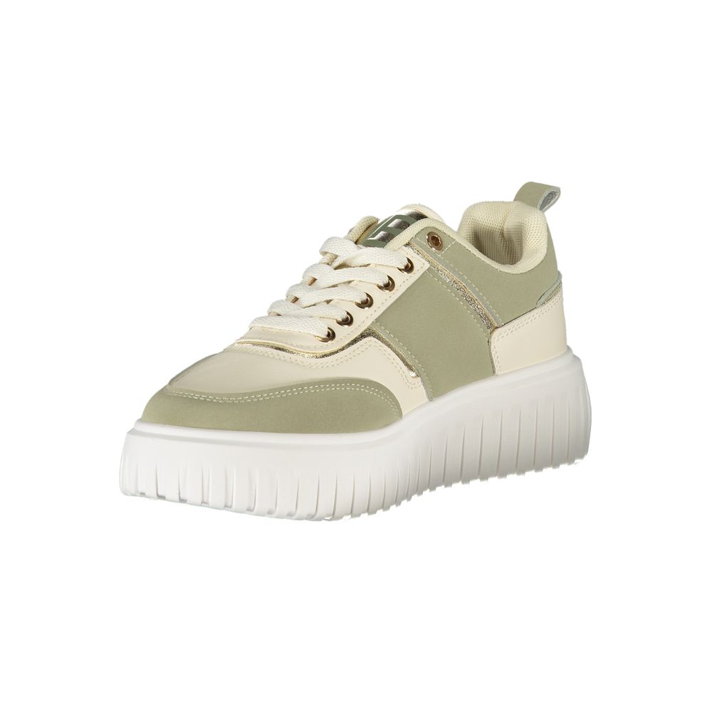 Laura Biagiotti Grüner Polyester Damen Sneaker