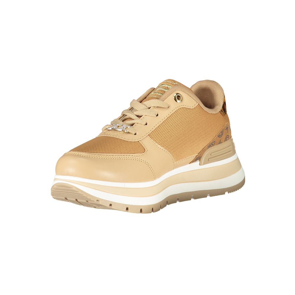 Laura Biagiotti Brauner Polyester Damen Sneaker