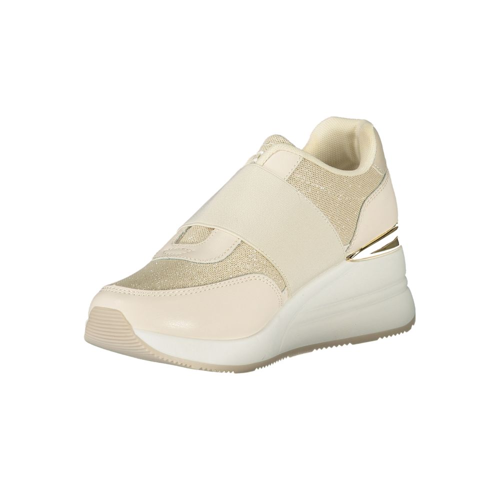 Laura Biagiotti Beige Polyester Damen Sneaker