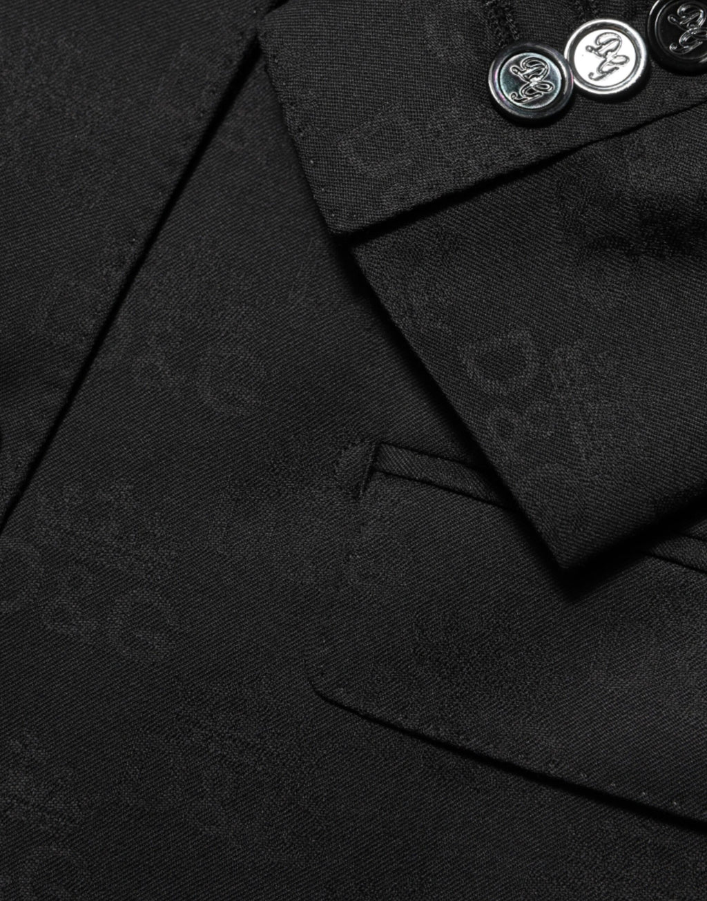 Dolce & Gabbana Schwarz MARTINI 2 Knöpfe Anzug Jacke Blazer