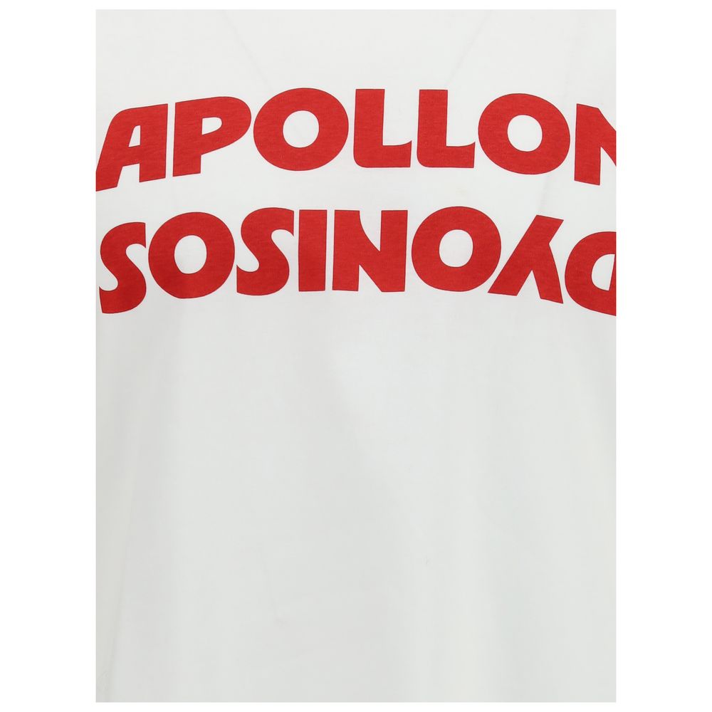 Valentino Baumwoll-T-Shirt mit Apollo Dyonisos-Grafikdruck