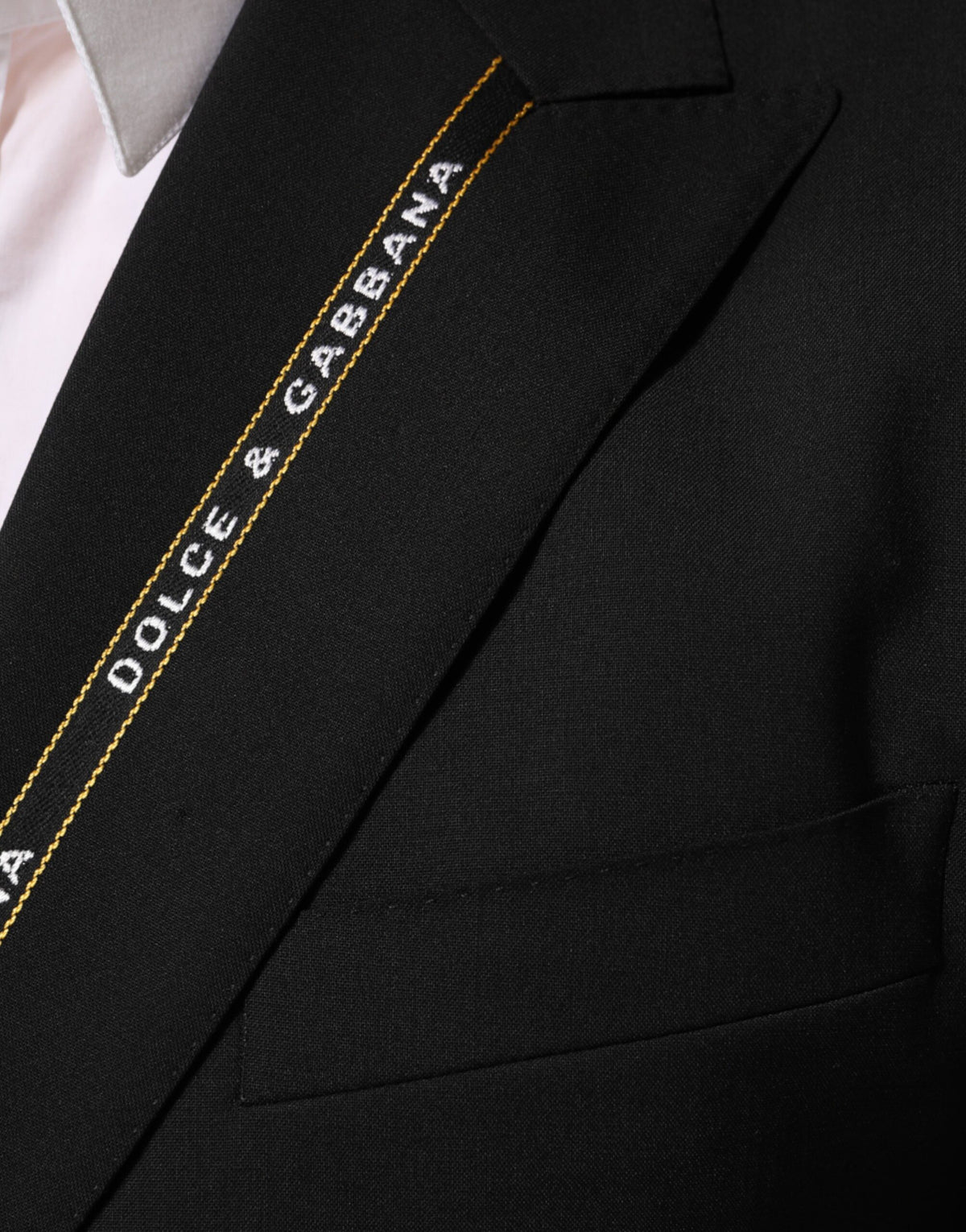 Dolce & Gabbana Zwarte SICILIA Double Breasted Colbert Blazer