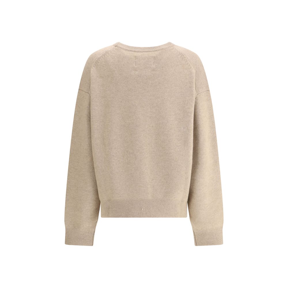 Extreme Cashmere Beiger Kaschmirpullover