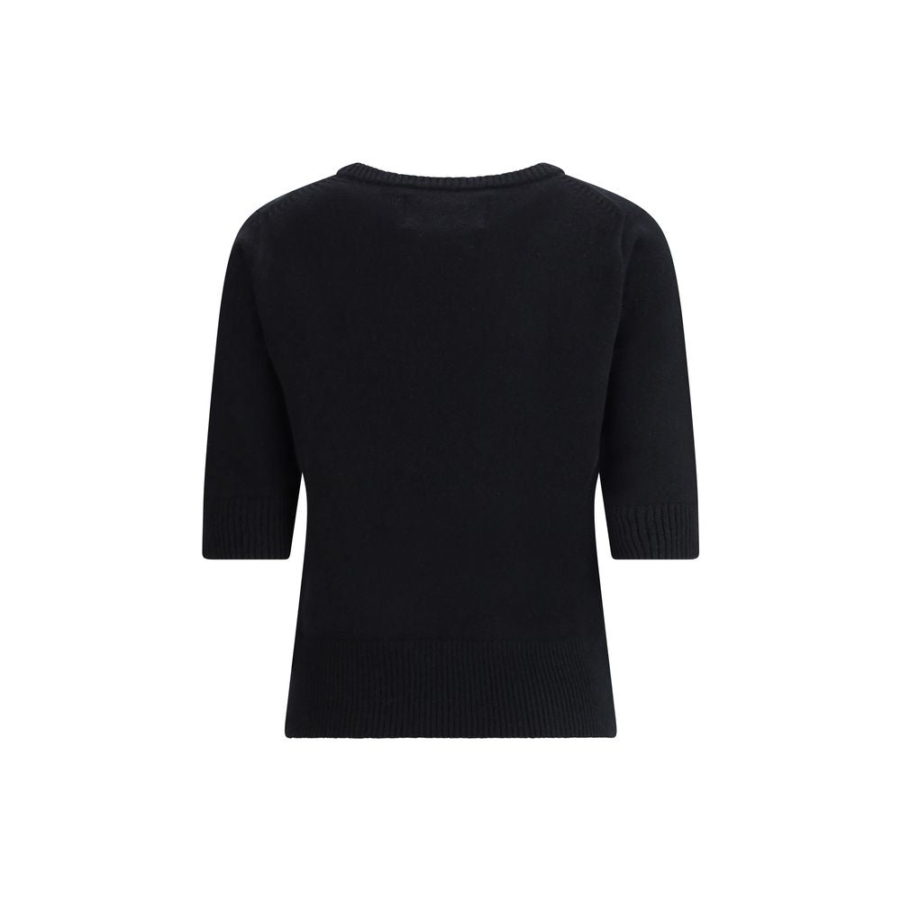 Extreme Cashmere Schwarzer Kaschmir-Sweatshirt