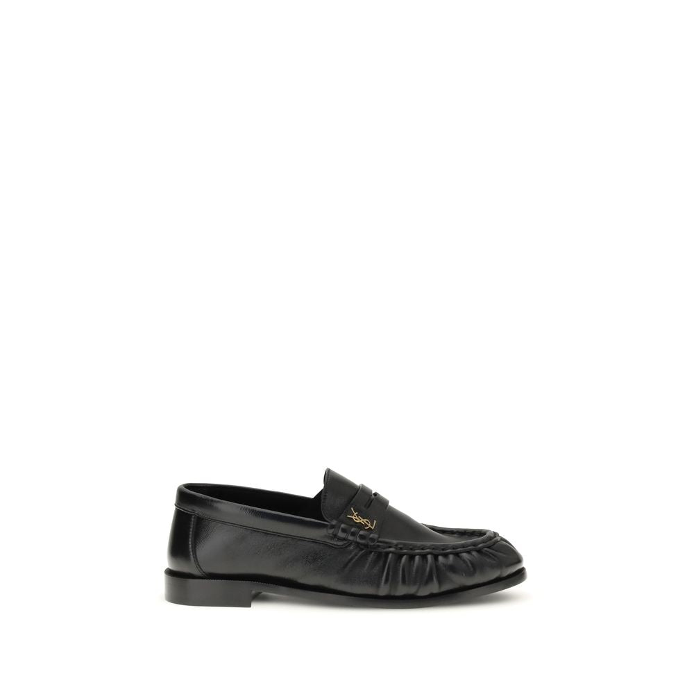 Saint Laurent Schwarze Lamm-Ovis-Aries-Slipper