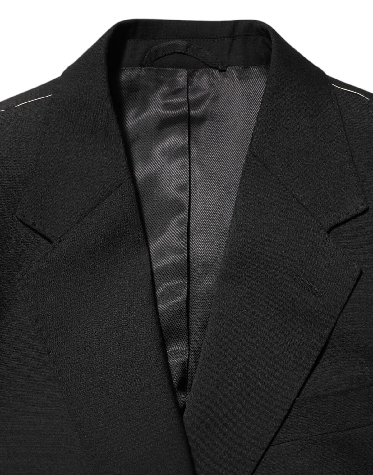 Dolce & Gabbana Zwart STAFF 2 Knopen Pak Jasje Blazer