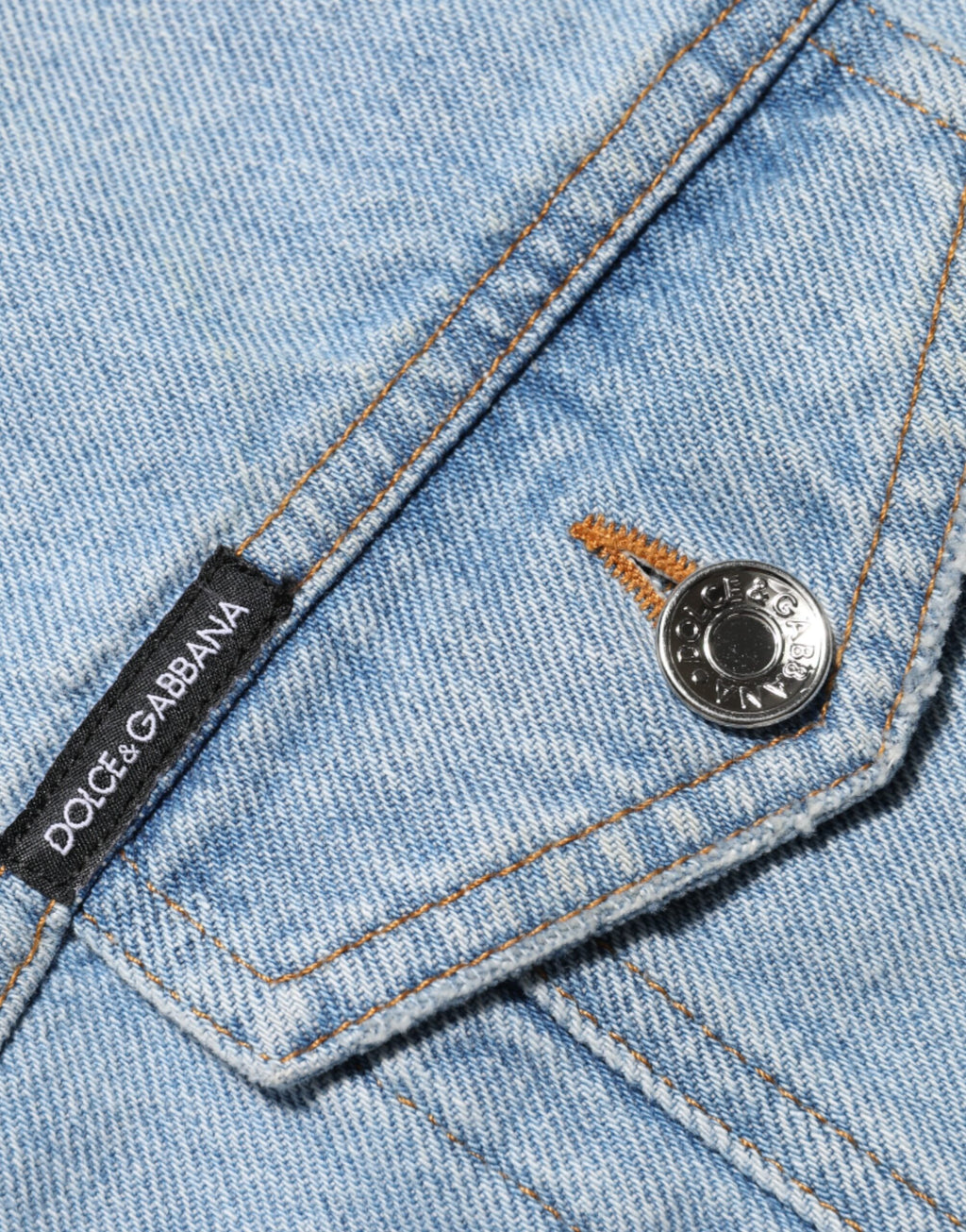 Dolce & Gabbana Blauwe Nylon Patchwork Denim Nauwsluitende Minijurk