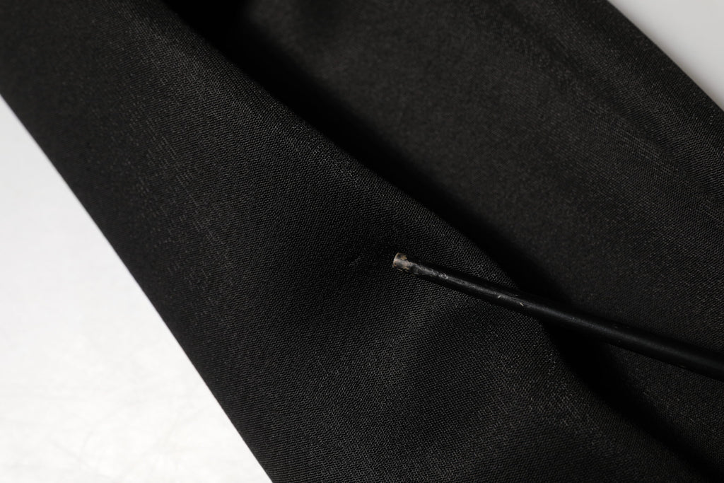 Dolce & Gabbana Schwarze Halskette Crystal DG Logo Sweatshirt Pullover