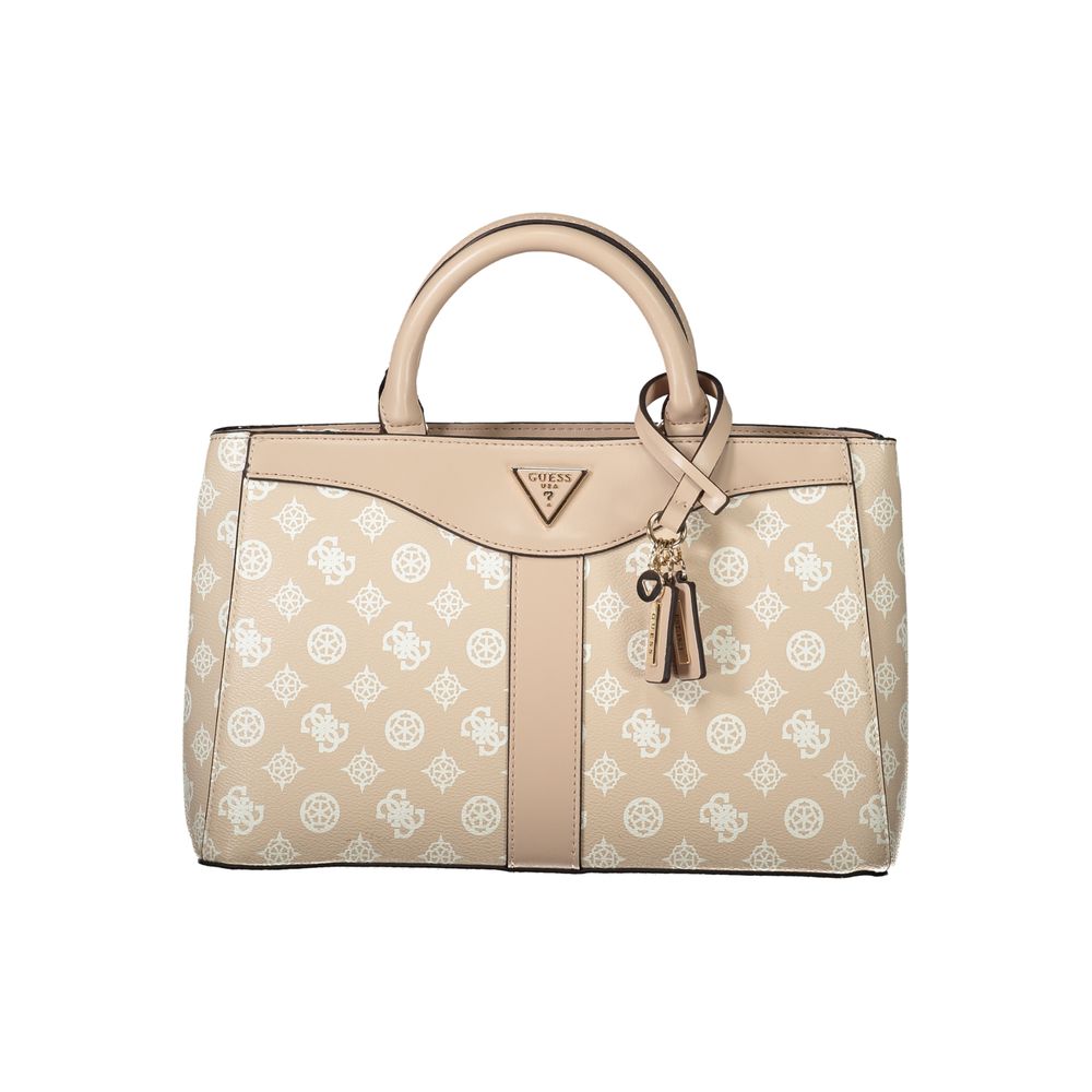 Guess Jeans Rosa Polyethylen-Handtasche