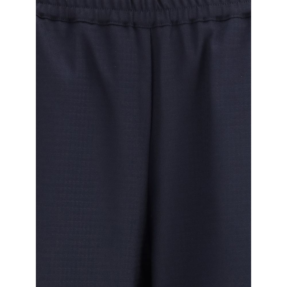Cruna Casual-Hose aus Baumwolle in Blau
