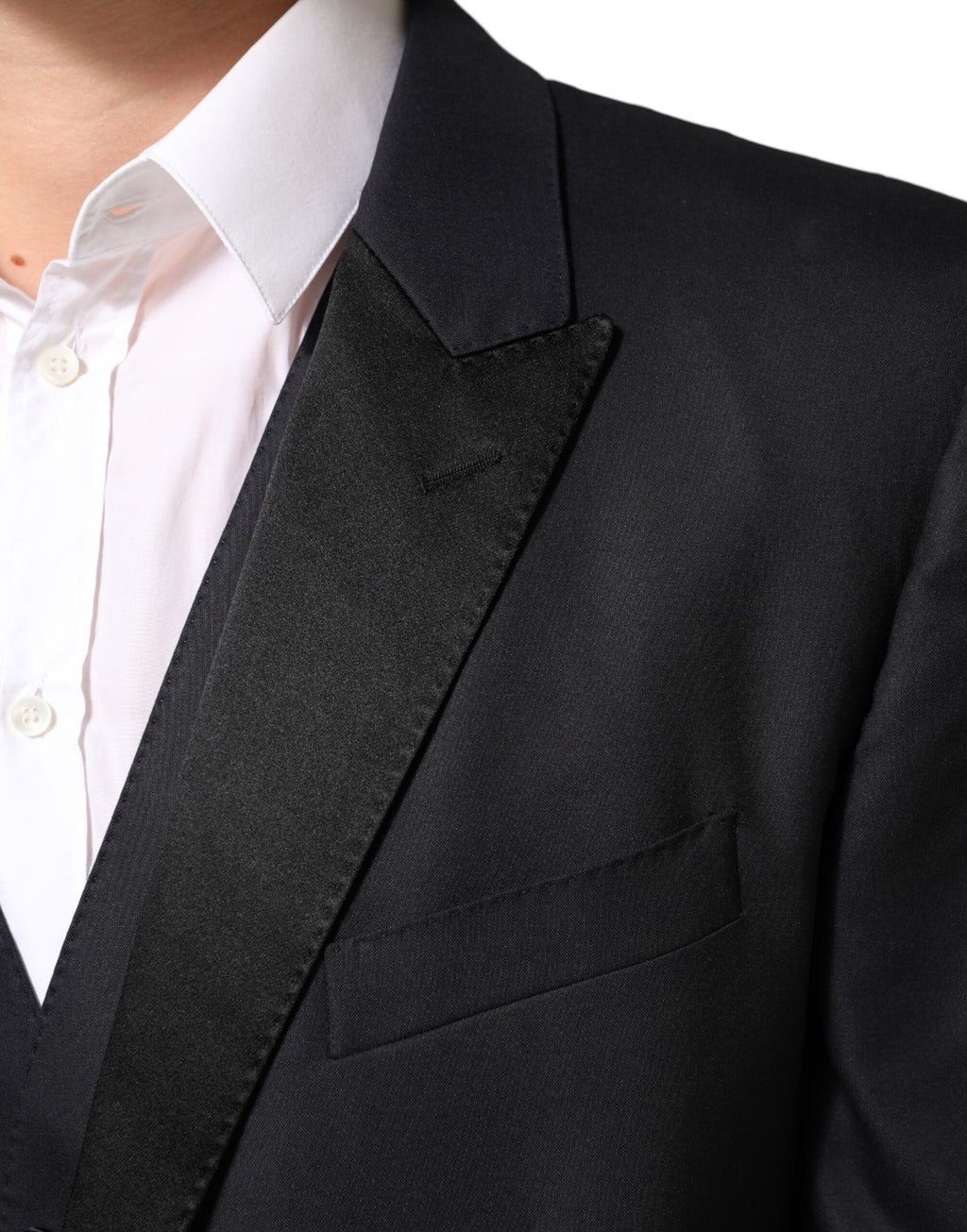 Dolce & Gabbana Schwarz MARTINI 2 Knöpfe Anzug 3 Stück Anzug