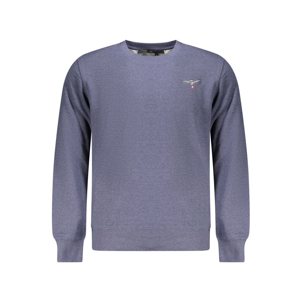 Accademia Militare Blauer Baumwollpullover für Männer