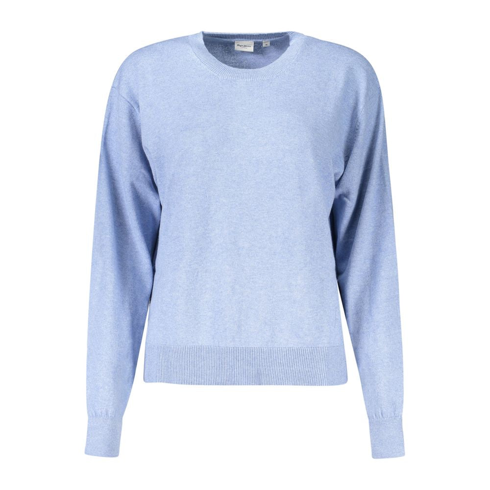 Pepe Jeans Blauer Baumwollpullover für Frauen