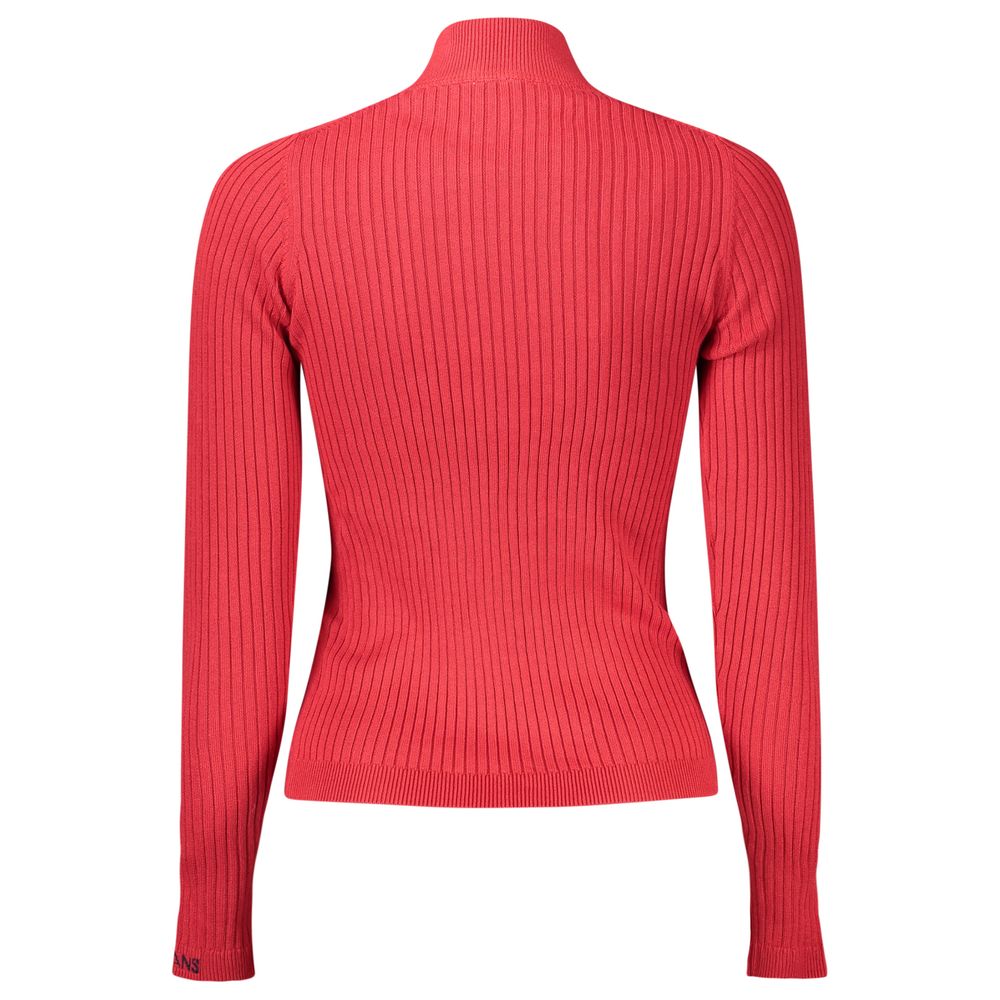 Pepe Jeans Roter Baumwollpullover für Frauen