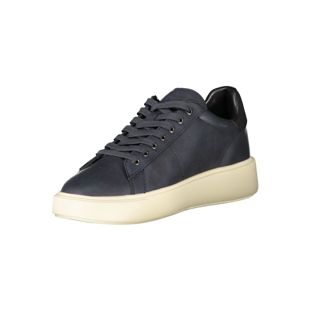 Blauer Polyester Herren Sneaker