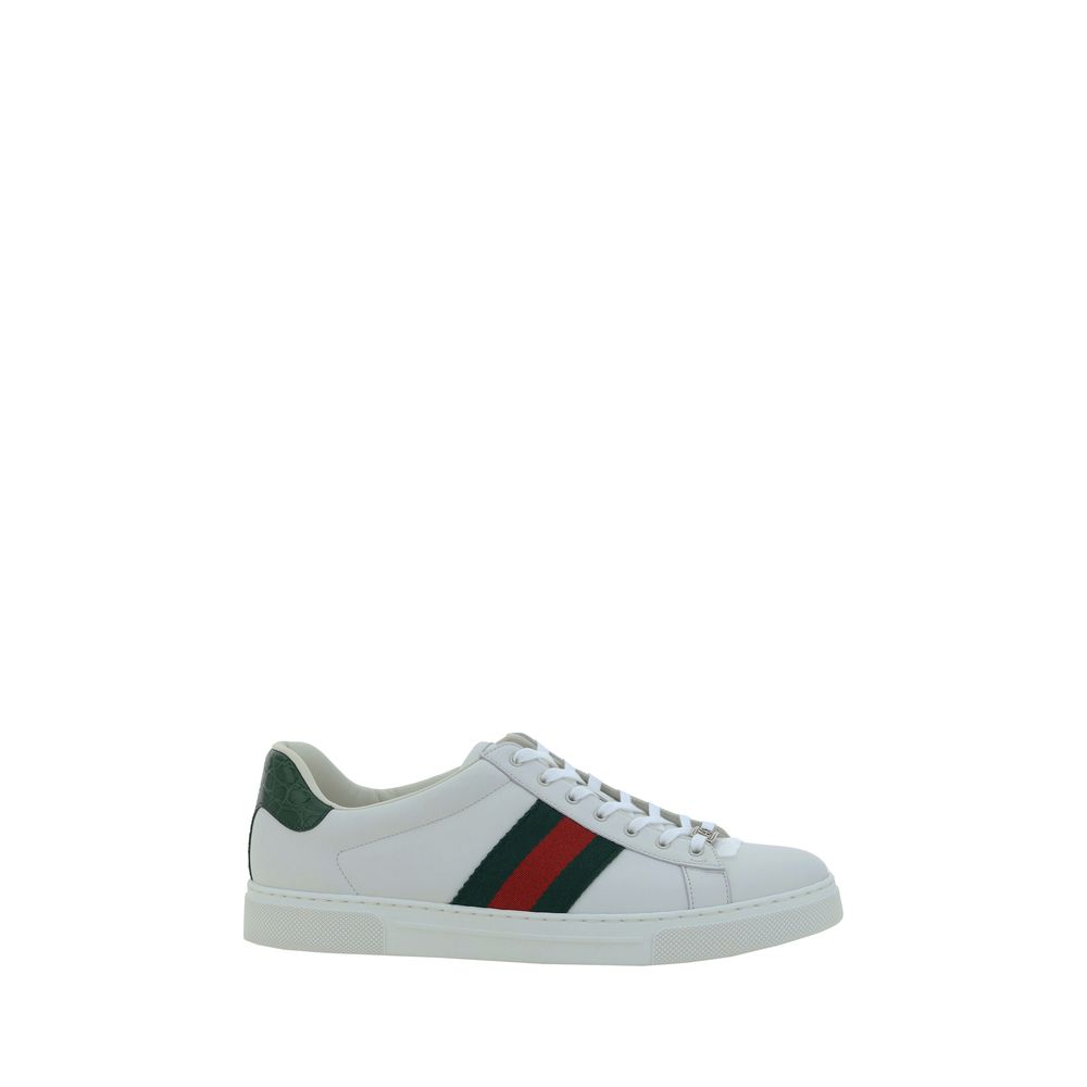 Gucci Turnschuhe aus Leder