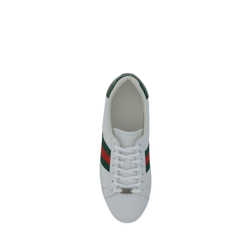 Gucci Turnschuhe aus Leder