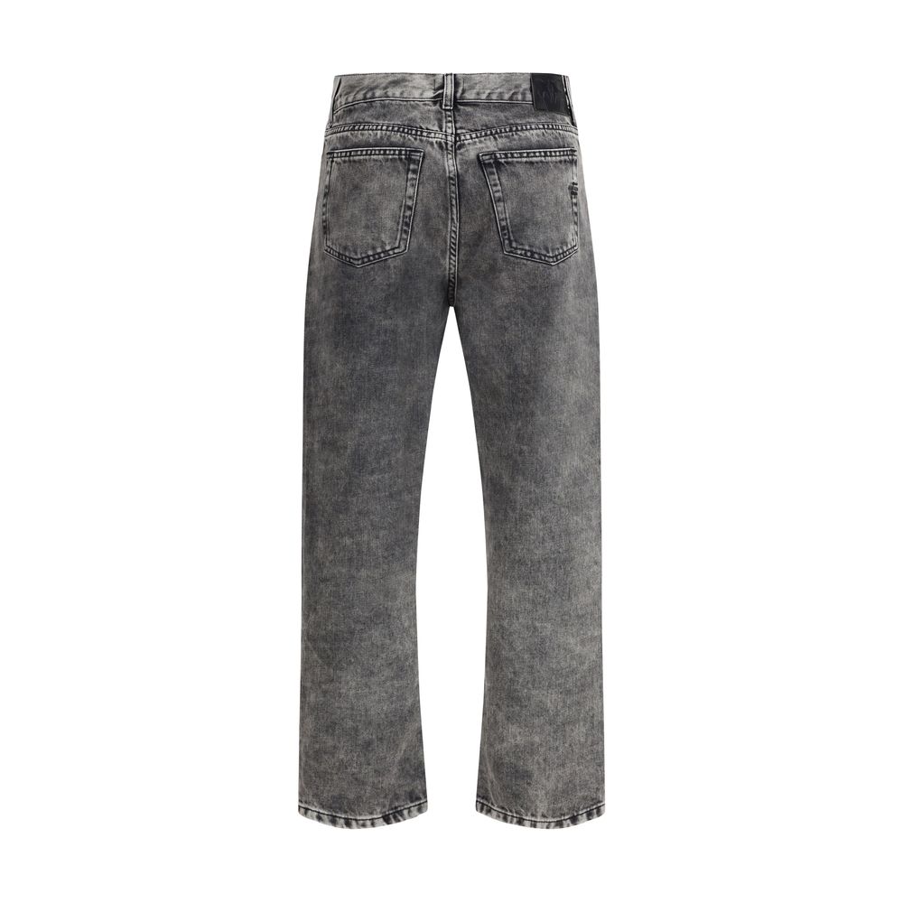 PINKO Graue Baumwoll-Jeans aus Denim