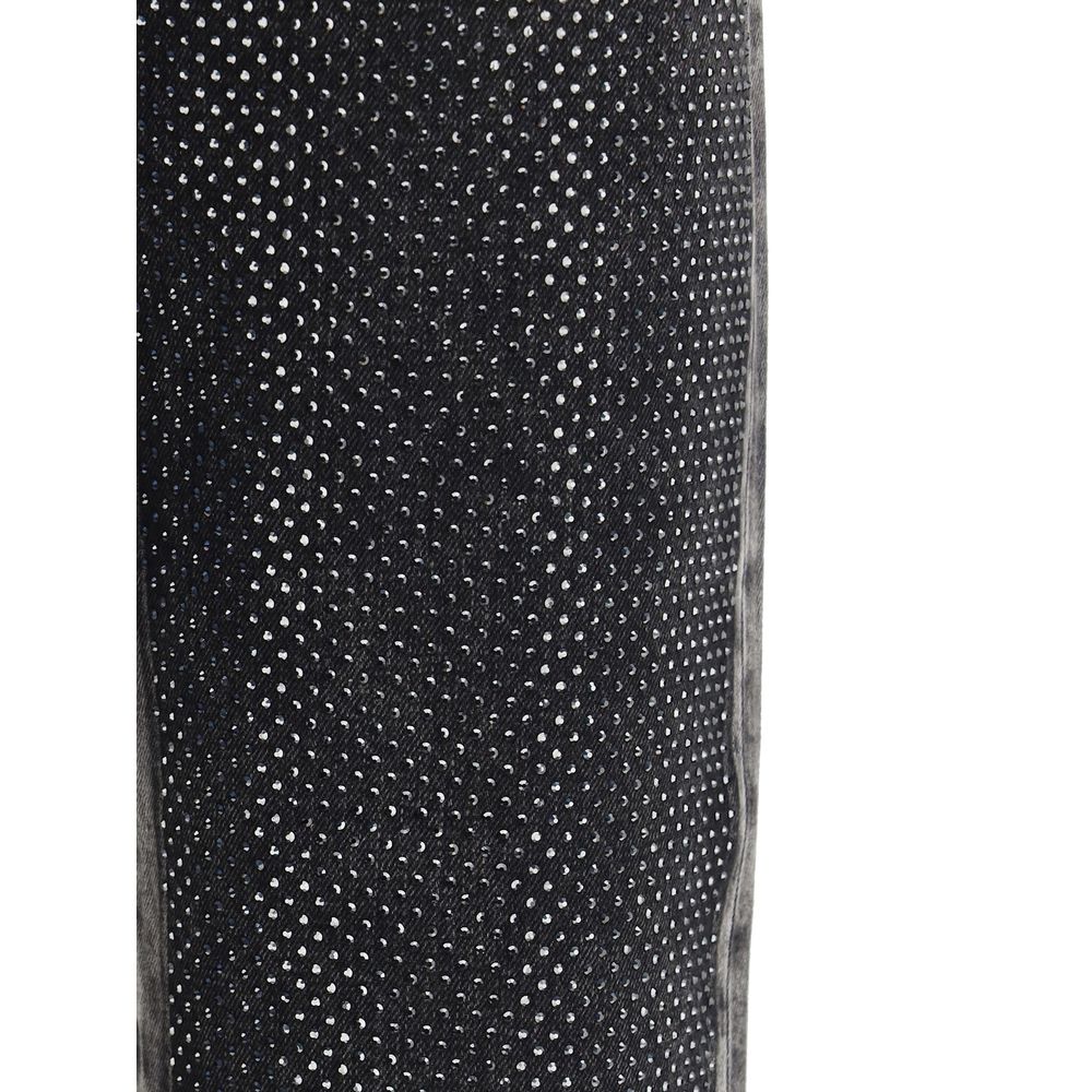 PINKO Graue Baumwoll-Jeans aus Denim