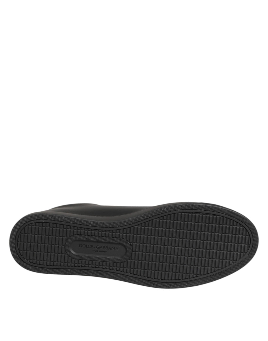 Dolce & Gabbana Schwarz Leder Kristall Herz Turnschuhe Schuhe