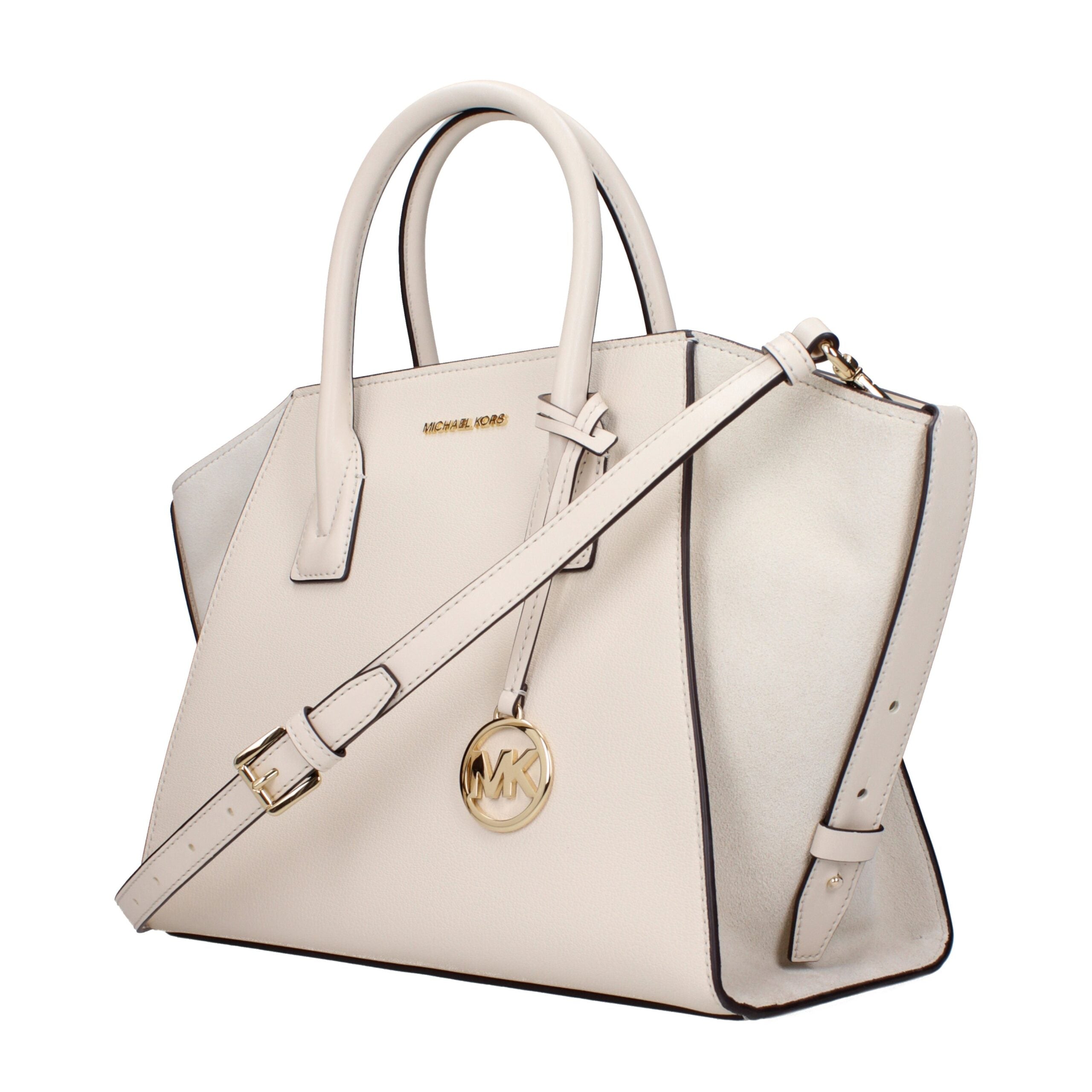 Michael Kors Beige Lederhandtaschen
