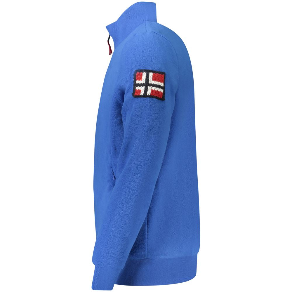 Norway 1963 Blauer Polyester-Sweatshirt