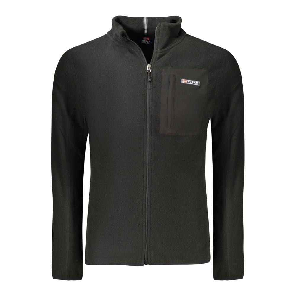 Norway 1963 Schwarzer Polyester-Sweatshirt