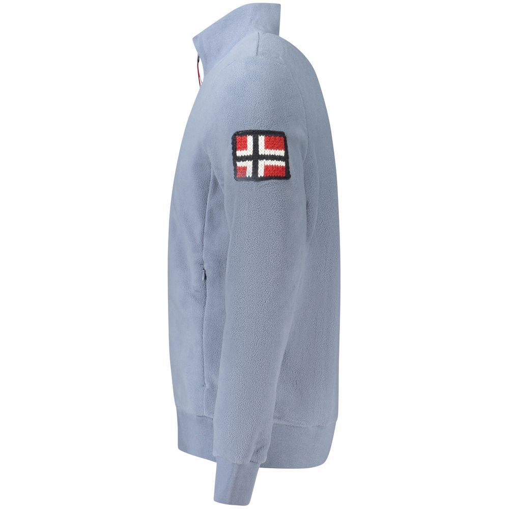 Norway 1963 Blauer Polyester-Sweatshirt