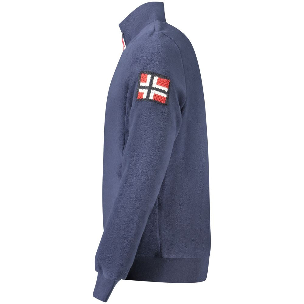 Norway 1963 Blauer Polyester-Sweatshirt