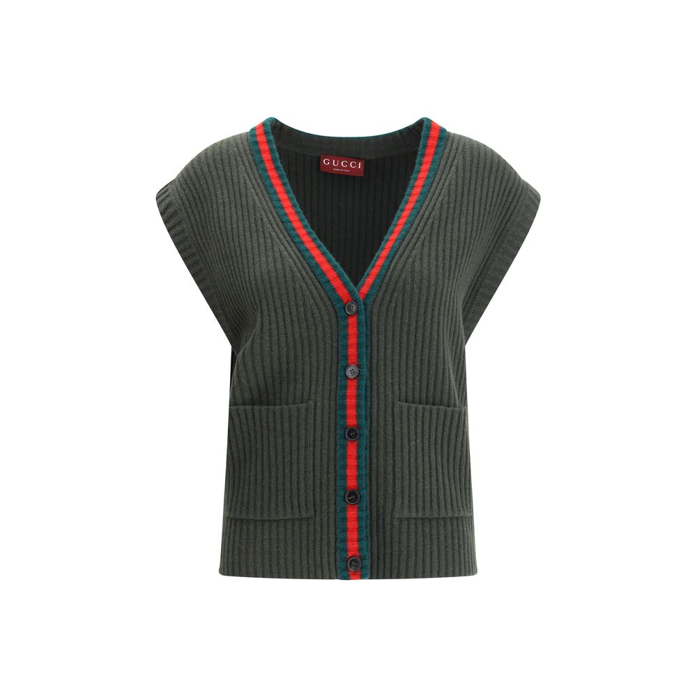Gucci Woll-Cardigan-Weste