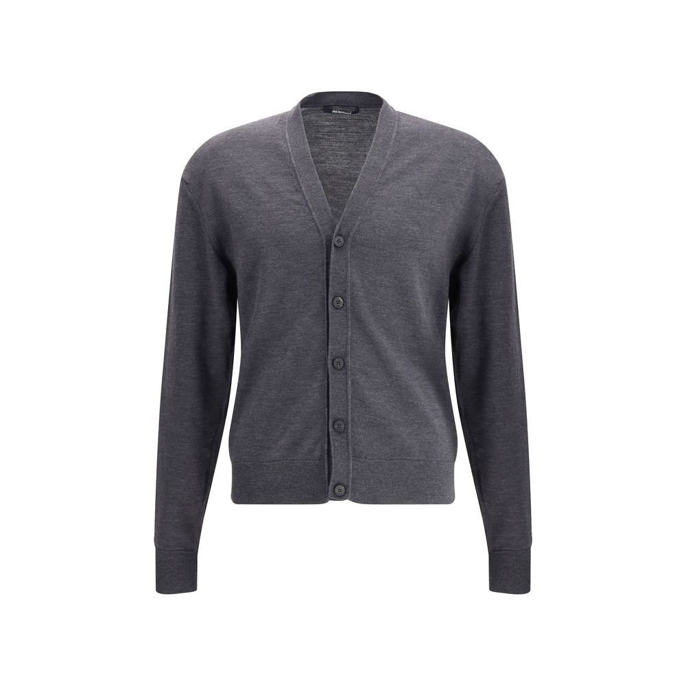 Jacquemus Grauer Merino-Woll-Cardigan