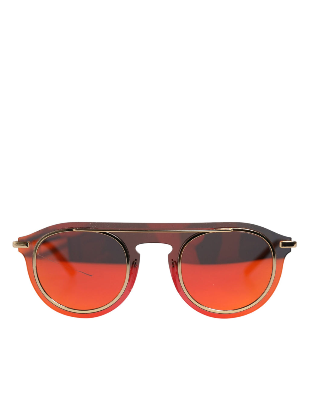 Dolce & Gabbana DG2169 Metallrahmen Mode Runde Schatten Eyewear Sonnenbrille