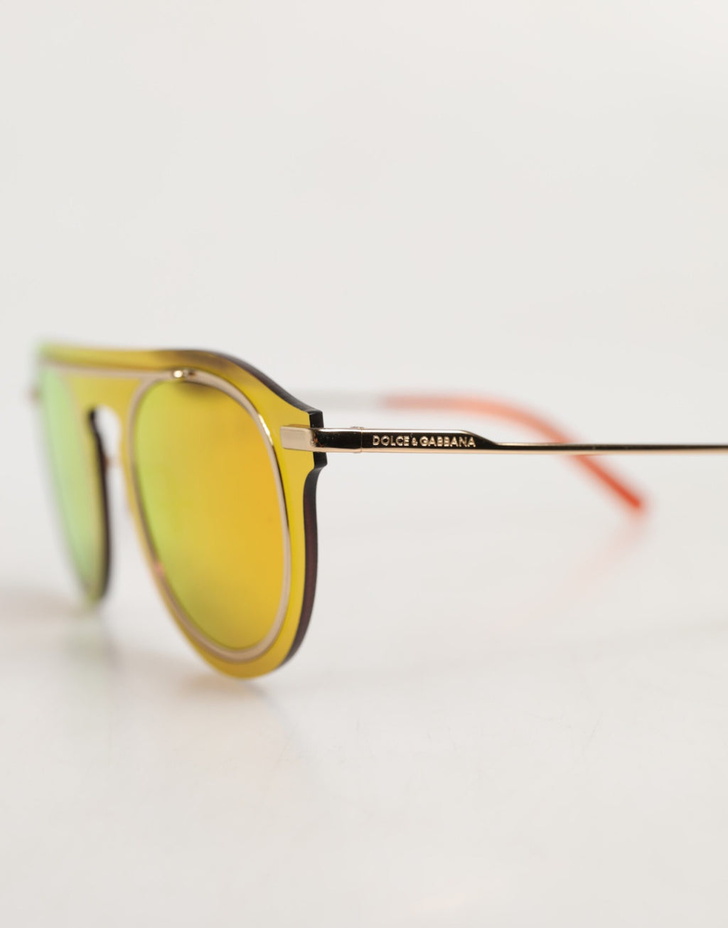 Dolce & Gabbana DG2169 Metallrahmen Mode Runde Schatten Eyewear Sonnenbrille