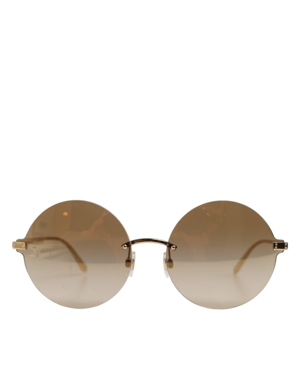 Dolce & Gabbana DG2228 Vergoldete runde Gläser Shades Eyewear Sonnenbrillen