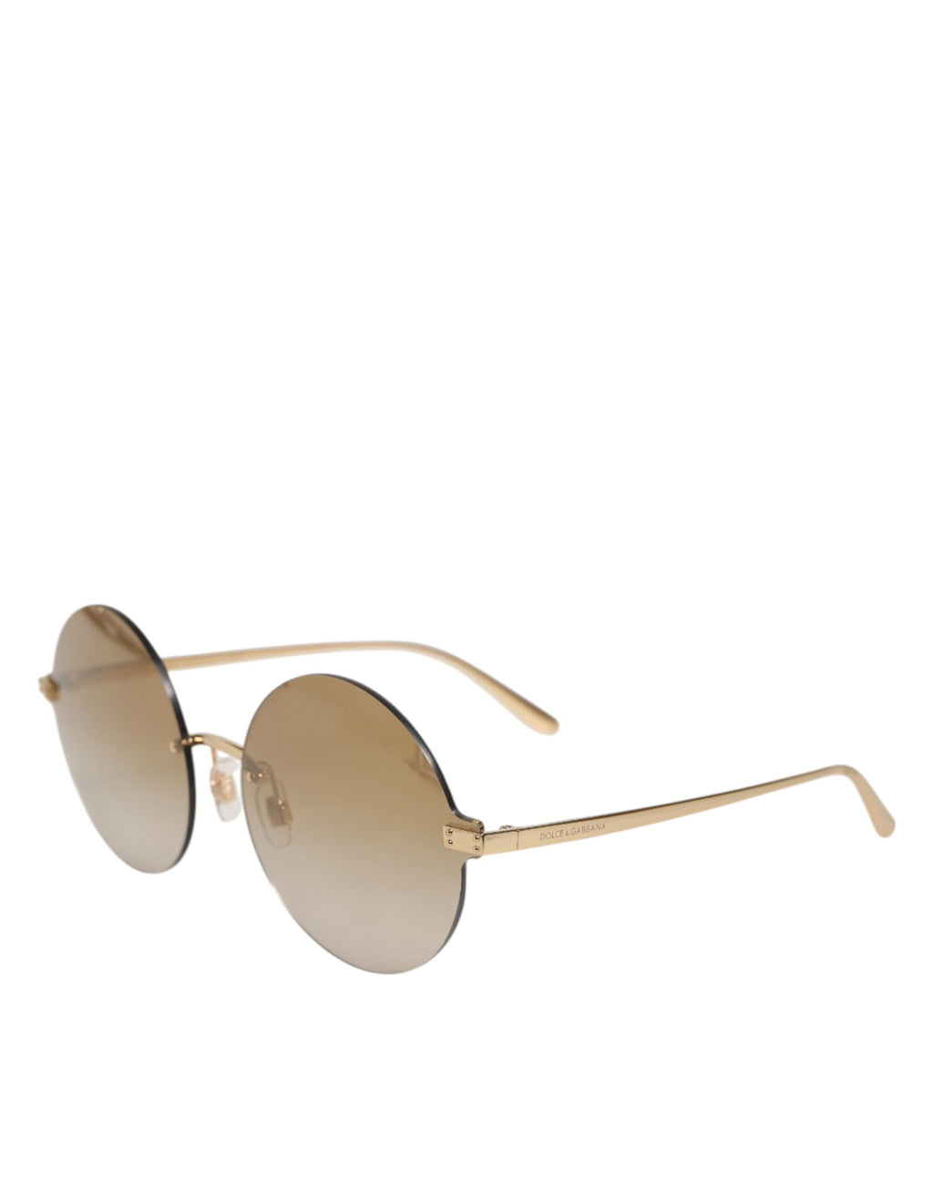 Dolce & Gabbana DG2228 Vergoldete runde Gläser Shades Eyewear Sonnenbrillen