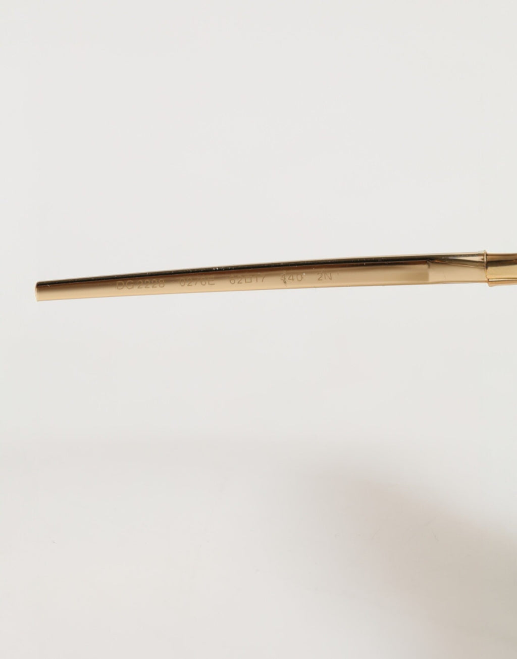 Dolce & Gabbana DG2228 Vergoldete runde Gläser Shades Eyewear Sonnenbrillen