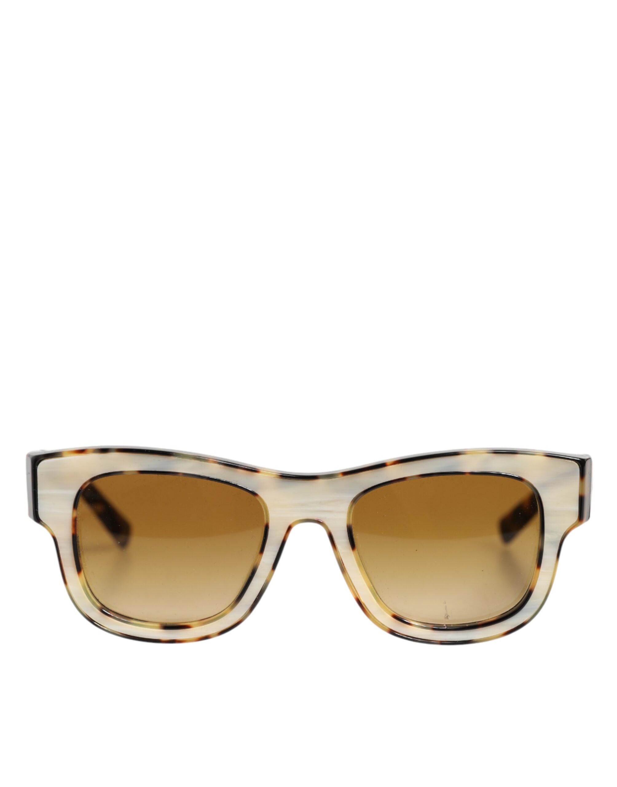 Dolce & Gabbana DG4379F Weißes Schildpatt Gradient Acetat Shades Sonnenbrille