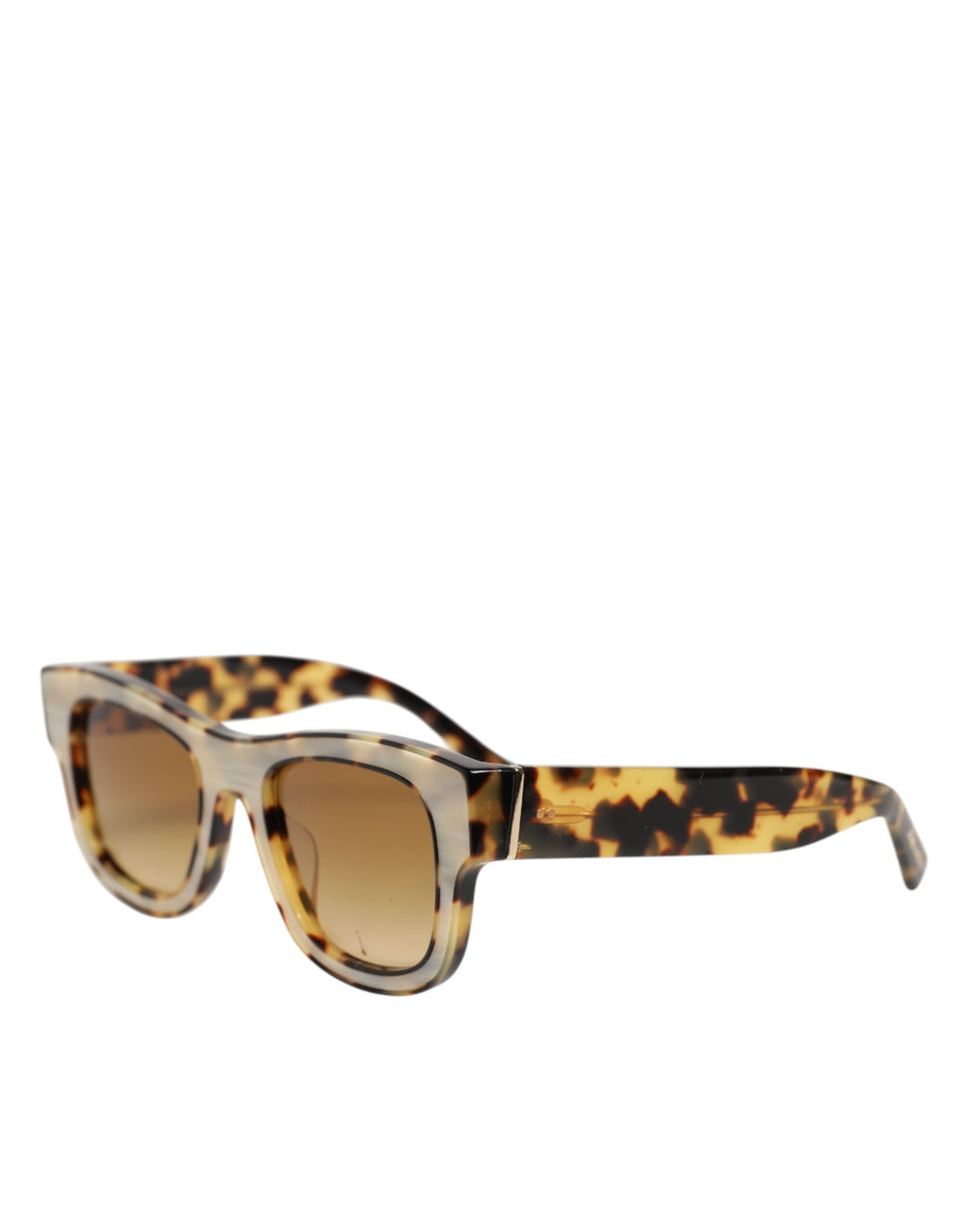 Dolce & Gabbana DG4379F Weißes Schildpatt Gradient Acetat Shades Sonnenbrille