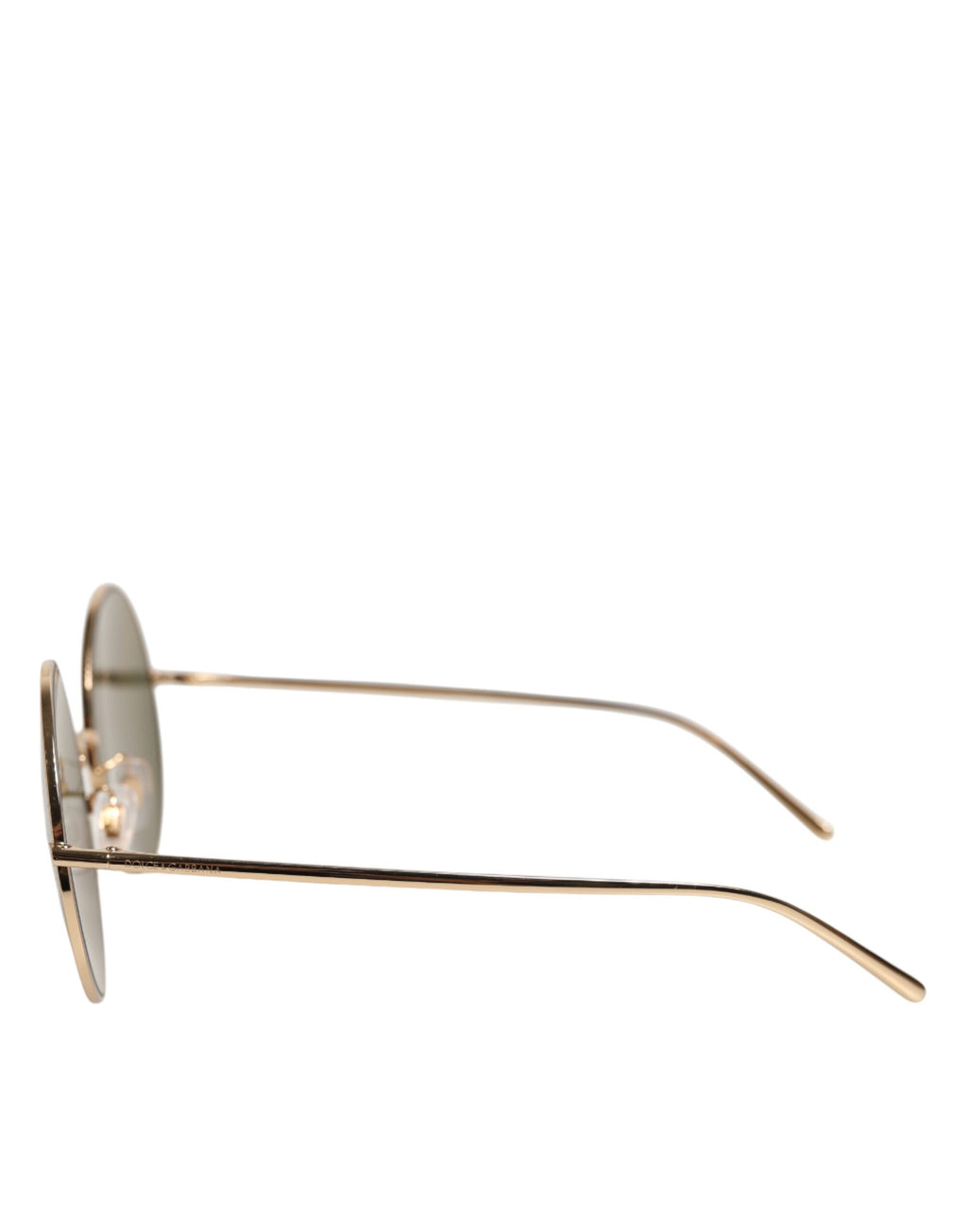 Dolce & Gabbana DG2215K Vergoldete runde Gläser Shade Eyewear Sonnenbrille