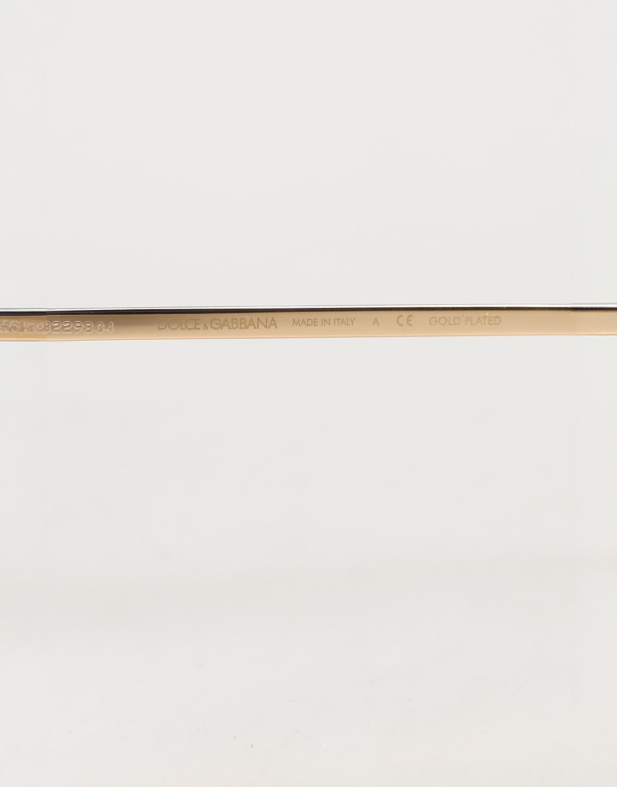 Dolce & Gabbana DG2215K Vergoldete runde Gläser Shade Eyewear Sonnenbrille