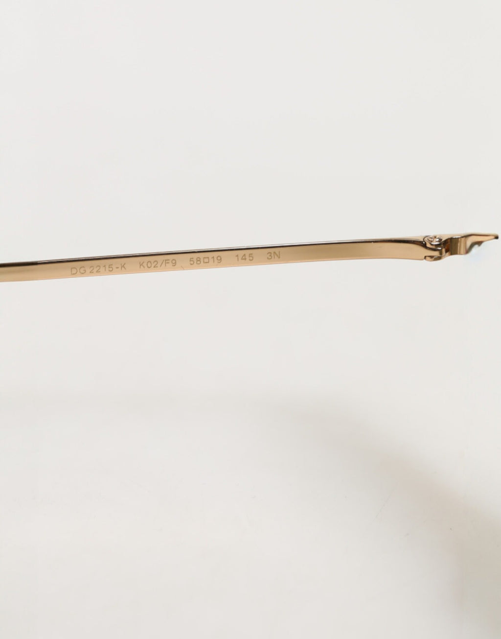 Dolce & Gabbana DG2215K Vergoldete runde Gläser Shade Eyewear Sonnenbrille