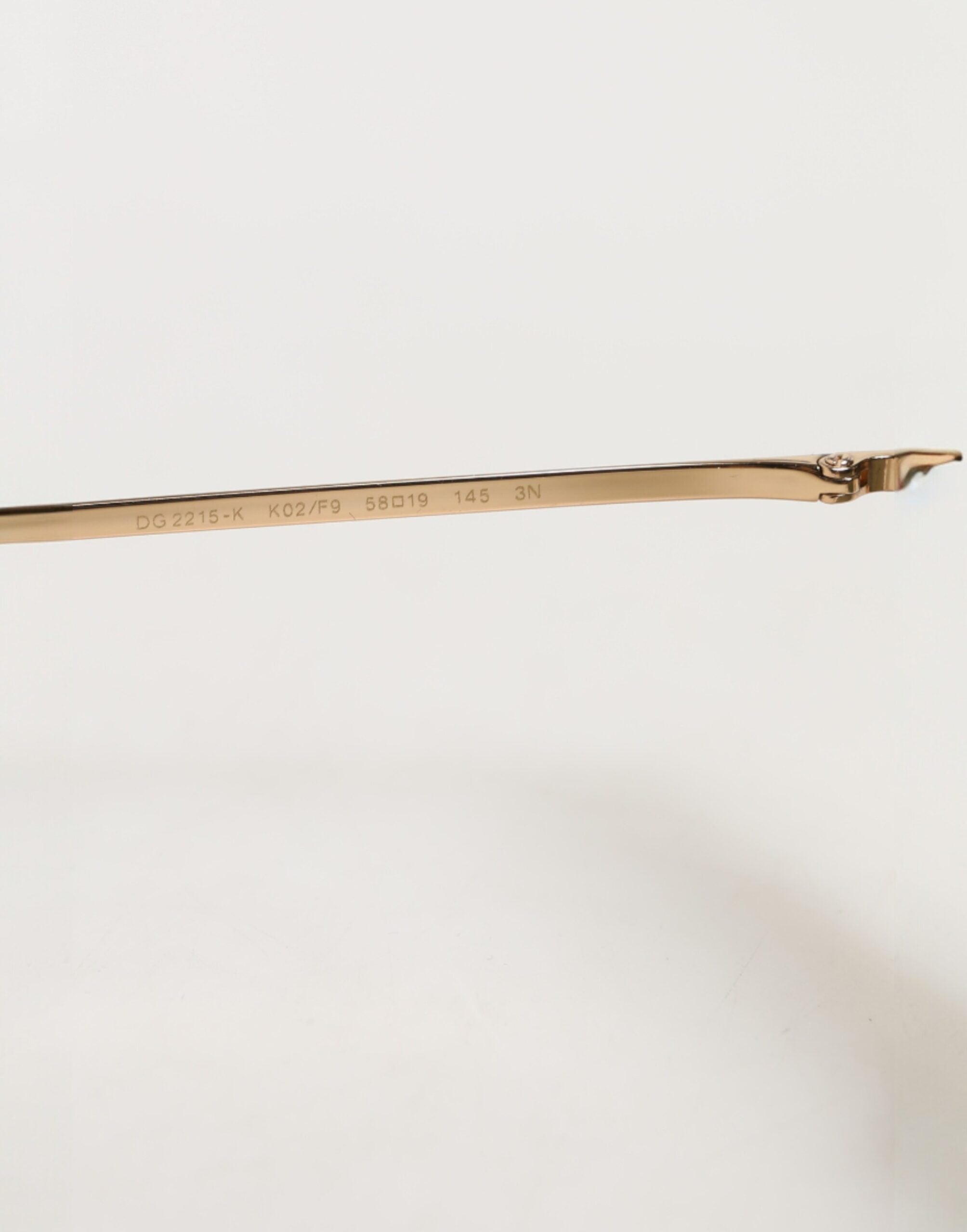 Dolce & Gabbana DG2215K Vergoldete runde Gläser Shade Eyewear Sonnenbrille