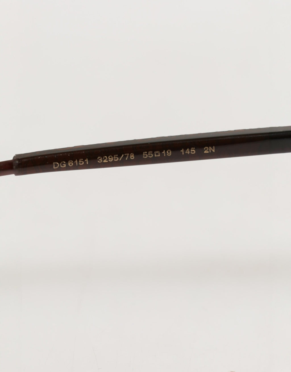 Dolce & Gabbana DG6151 Braun Unisex Square Lens Shades Eyewear Sonnenbrille