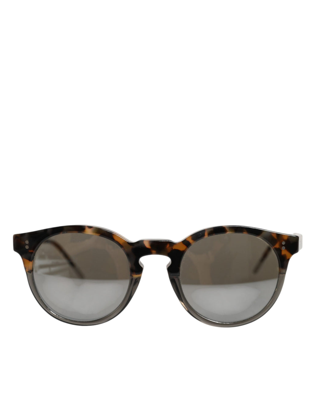 Dolce & Gabbana DG4334B Braunes Schildpatt Rundes Gestell Shades Sonnenbrillen
