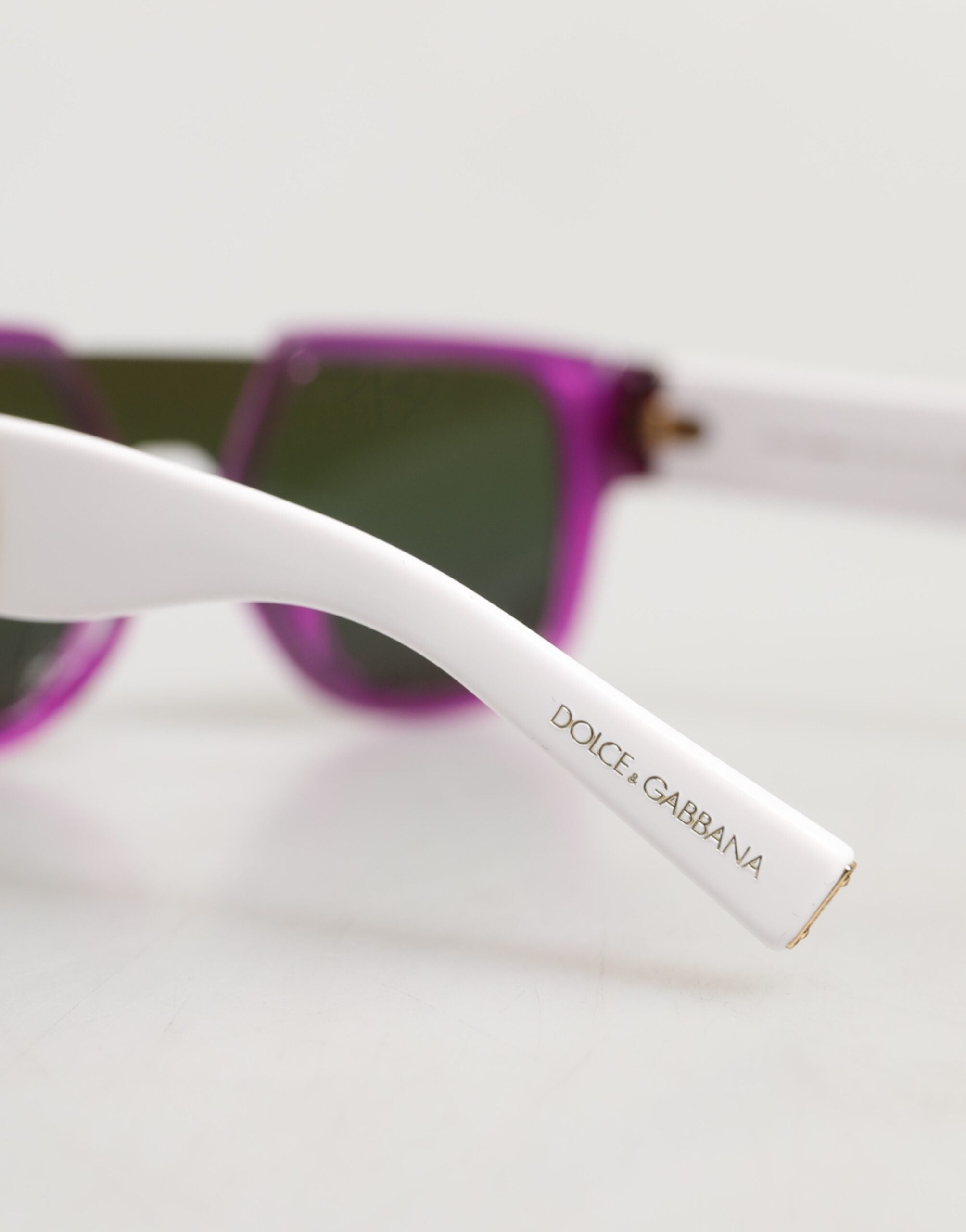 Dolce & Gabbana DG4356F Weiß Acetat Aviator Shades Eyewear Sonnenbrille