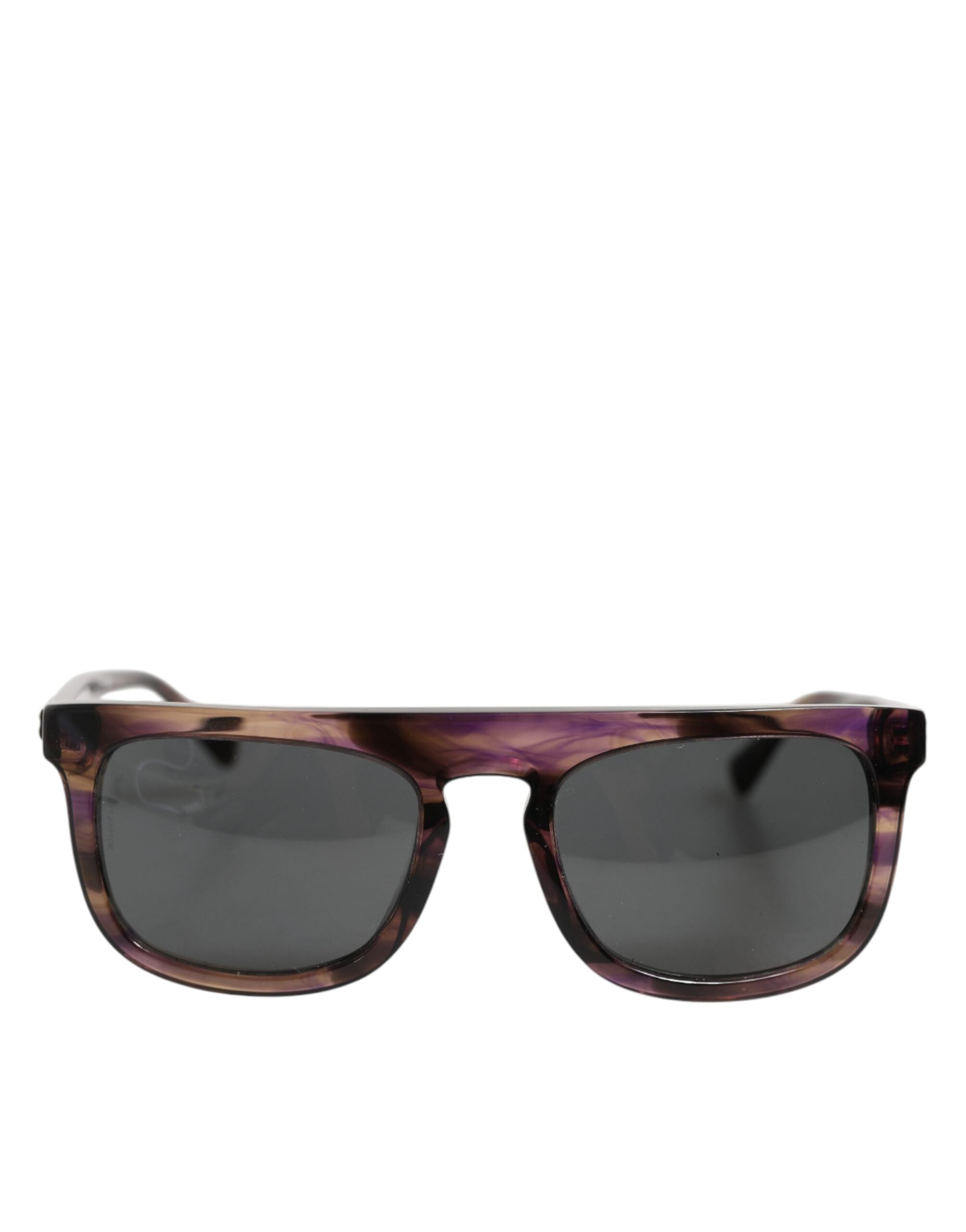 Dolce & Gabbana DG4390F Havanna Vollrand Acetat Runde Gläser Sonnenbrille