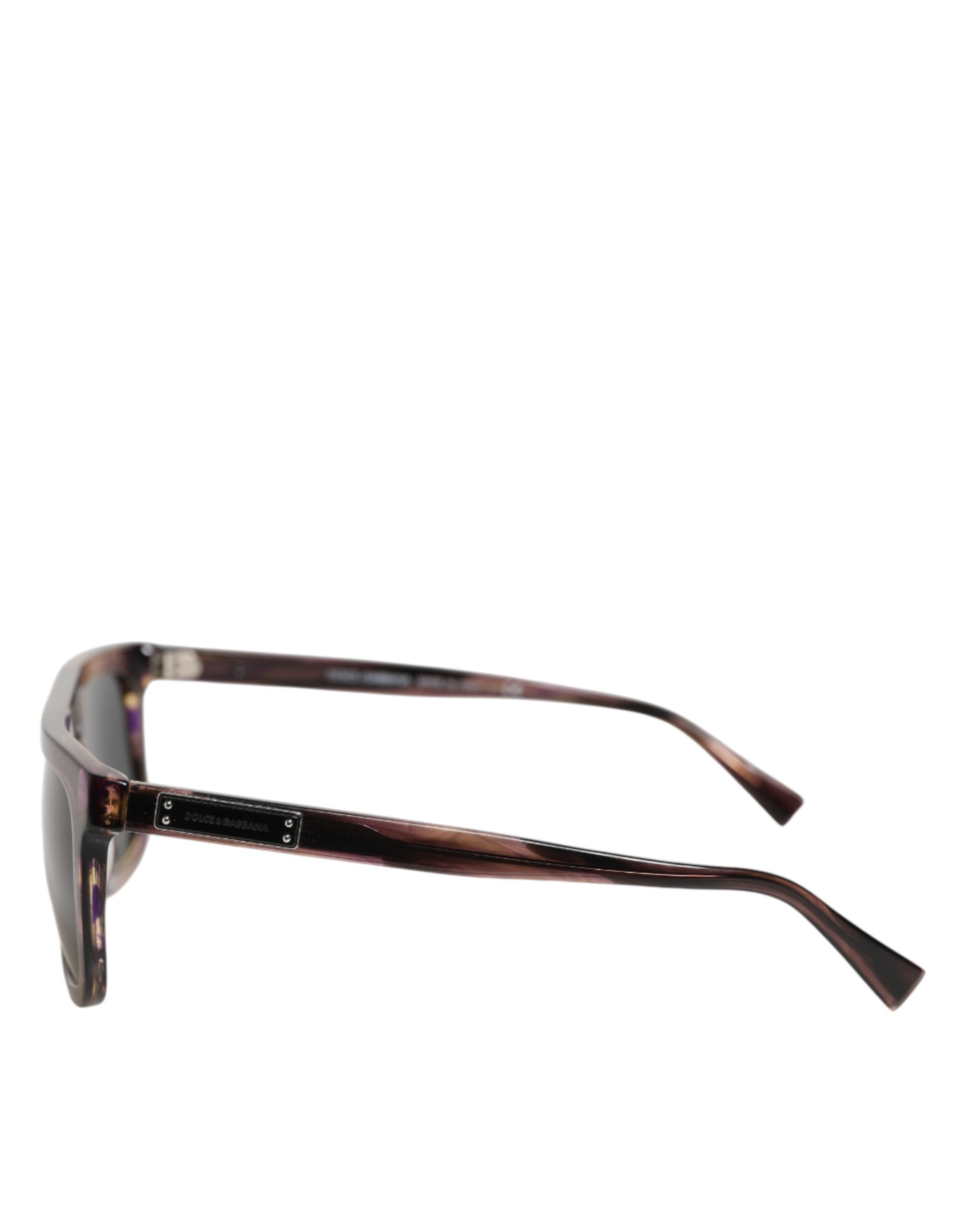 Dolce & Gabbana DG4390F Havanna Vollrand Acetat Runde Gläser Sonnenbrille