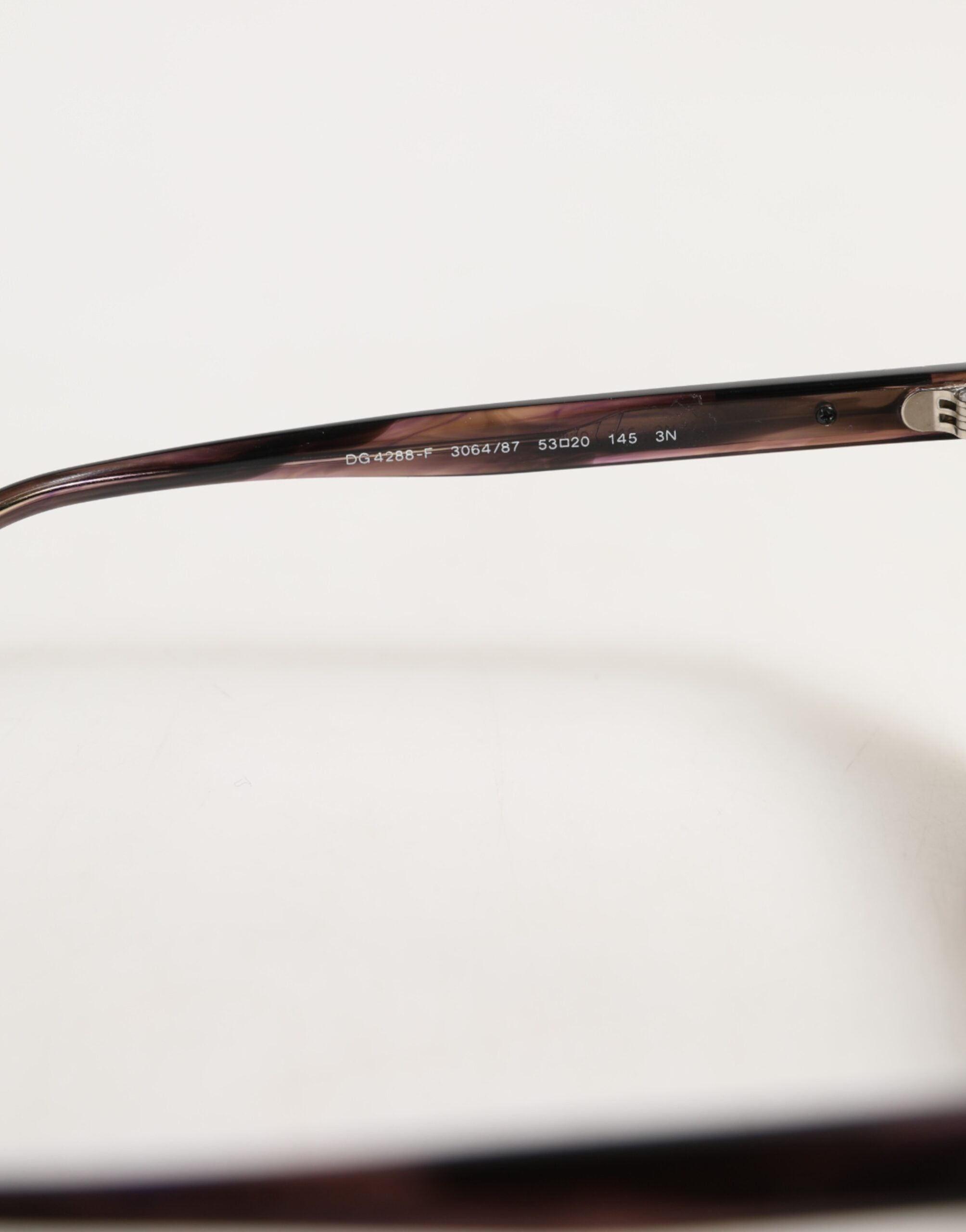 Dolce & Gabbana DG4390F Havanna Vollrand Acetat Runde Gläser Sonnenbrille