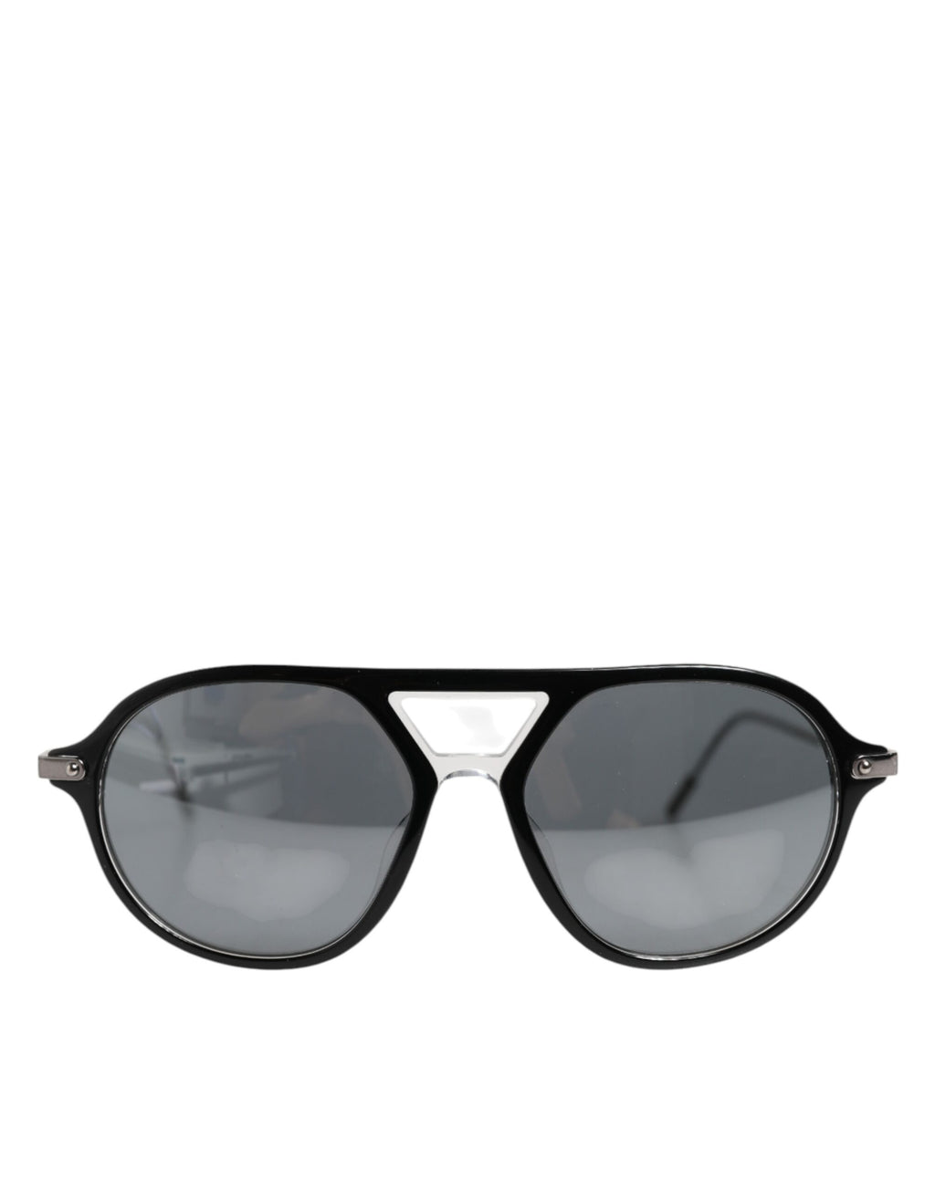 Dolce & Gabbana DG4343F Schwarzer Acetatrahmen Pilot Shades Sonnenbrille